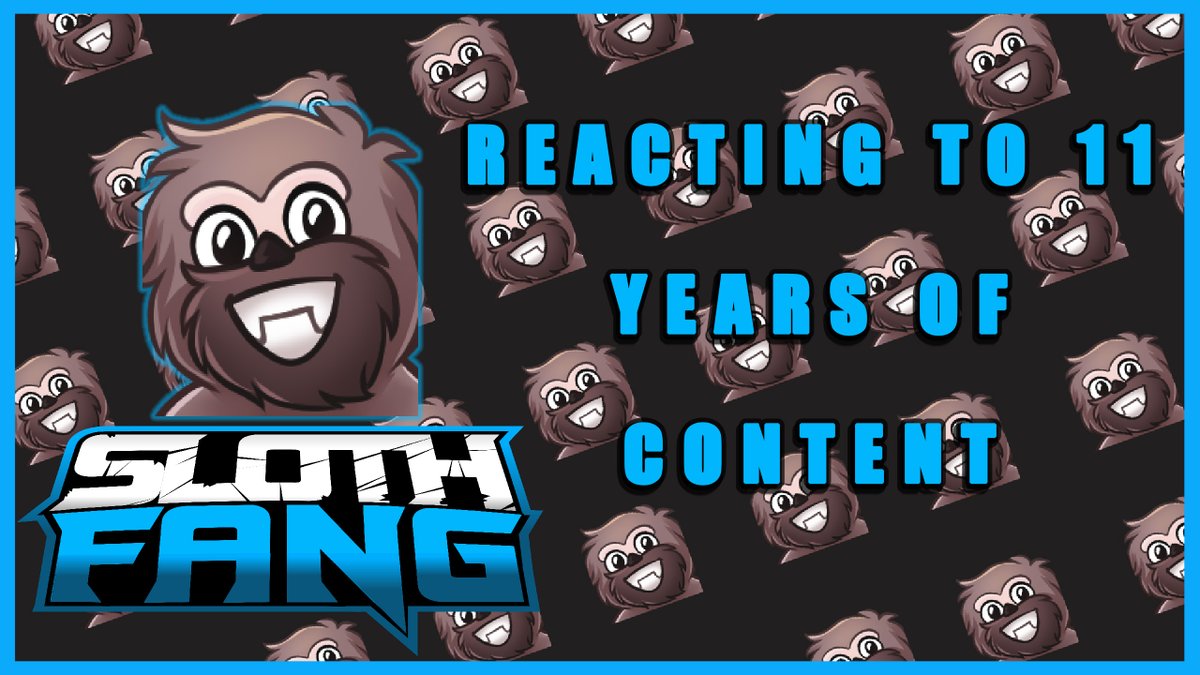 fang_sloth's tweet photo. Reacting to 11 Years of Content!

https://t.co/jLPon3kcRa

#yotuube #100subscribers #react #twitch #slothfang https://t.co/xPJKJNwV89