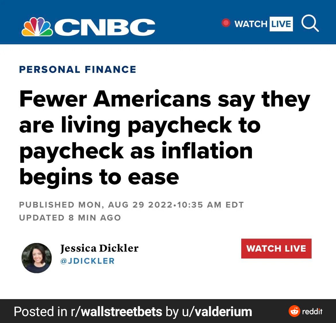 KapusinHouse's tweet photo. Fewer Americans are living paycheck-to-paycheck.  Even Republicans agree with this as under Trump, the number was 70ish%, now according to Jim Jordan it's 60%.  Thank you, President Biden. https://t.co/xU9VDTTKmU