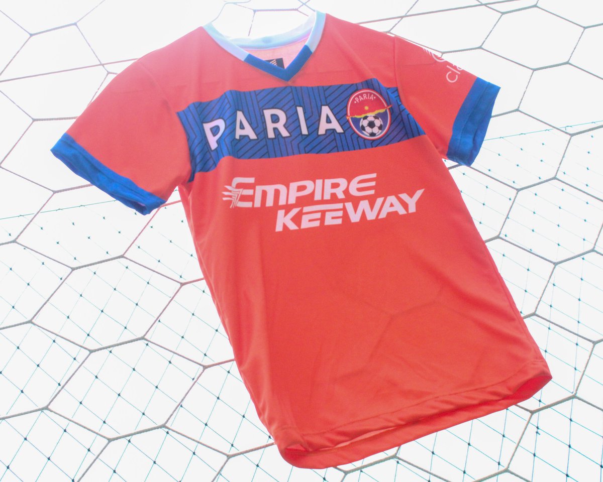 PariaSport's tweet photo. La nueva indumentaria estará disponible en pocos días en la tienda de @Clashuniformes en el Centro Comercial Millenium para que puedan adquirirla, tanto los niños como los adultos, porque todos #SomosParia https://t.co/KnNeZYu2zX