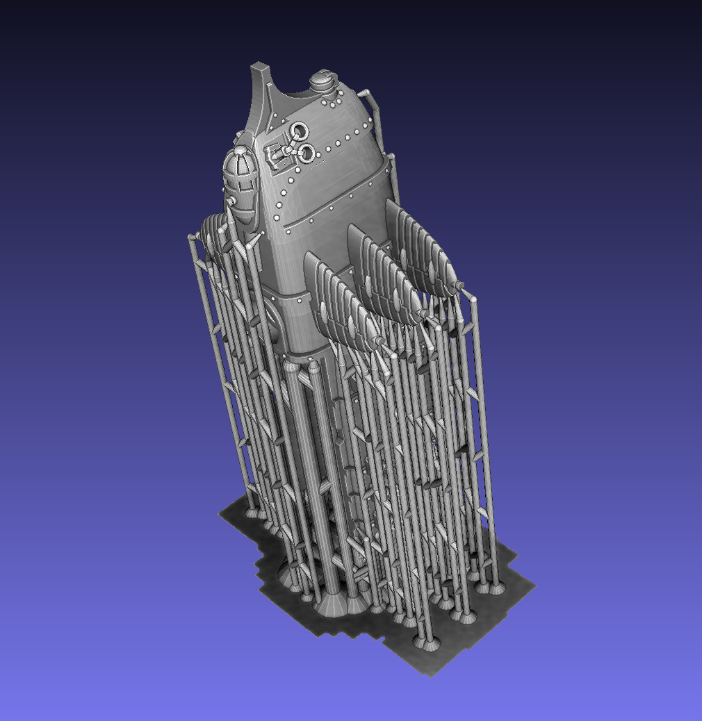 MiniatureMartin's tweet photo. If you purchased the 'Skyking class 1st Rate' from the MMF store, be aware the file 'Skyking Fore Hull 1.0.stl' was missing a few supports. This has been fixed, and you should be able to re-download the file without charge. If you can't, please PM me, I'll send you the file ASAP https://t.co/5lQJnx0TYK