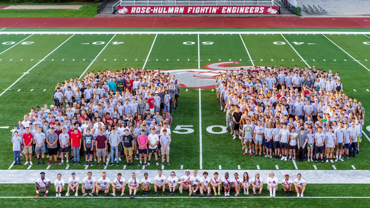 RoseHulman's tweet photo. Introducing the Class of 2026. Classes await on Thursday. #rosehulman https://t.co/oc1qrrv0kc