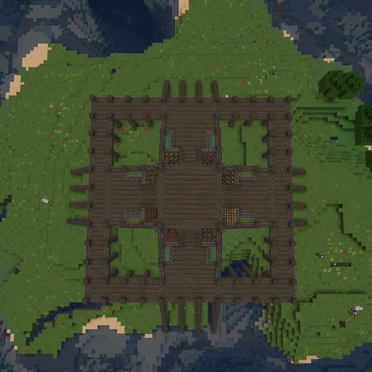 Devilish_QT's tweet photo. Had this tutorial in my sights now several weeks & a dream area for it to be built in too. Sadly, plans for today backfired last minute. Tutorial day it shall be. I am really liking this. It's a tutorial by Rainy Garden.
#Minecraft #Nerdvana #Derptopia #OldLadyDerping https://t.co/vQ7XtPU1NE