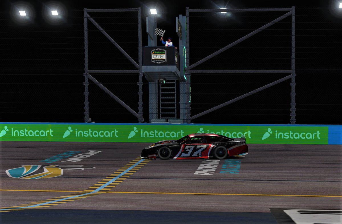 REFINED_eSports's tweet photo. Another race, another win. Shadduck brings home the W after leading all 50 laps in the season finale of the iCar SLM series! https://t.co/0Dq926Cpxf