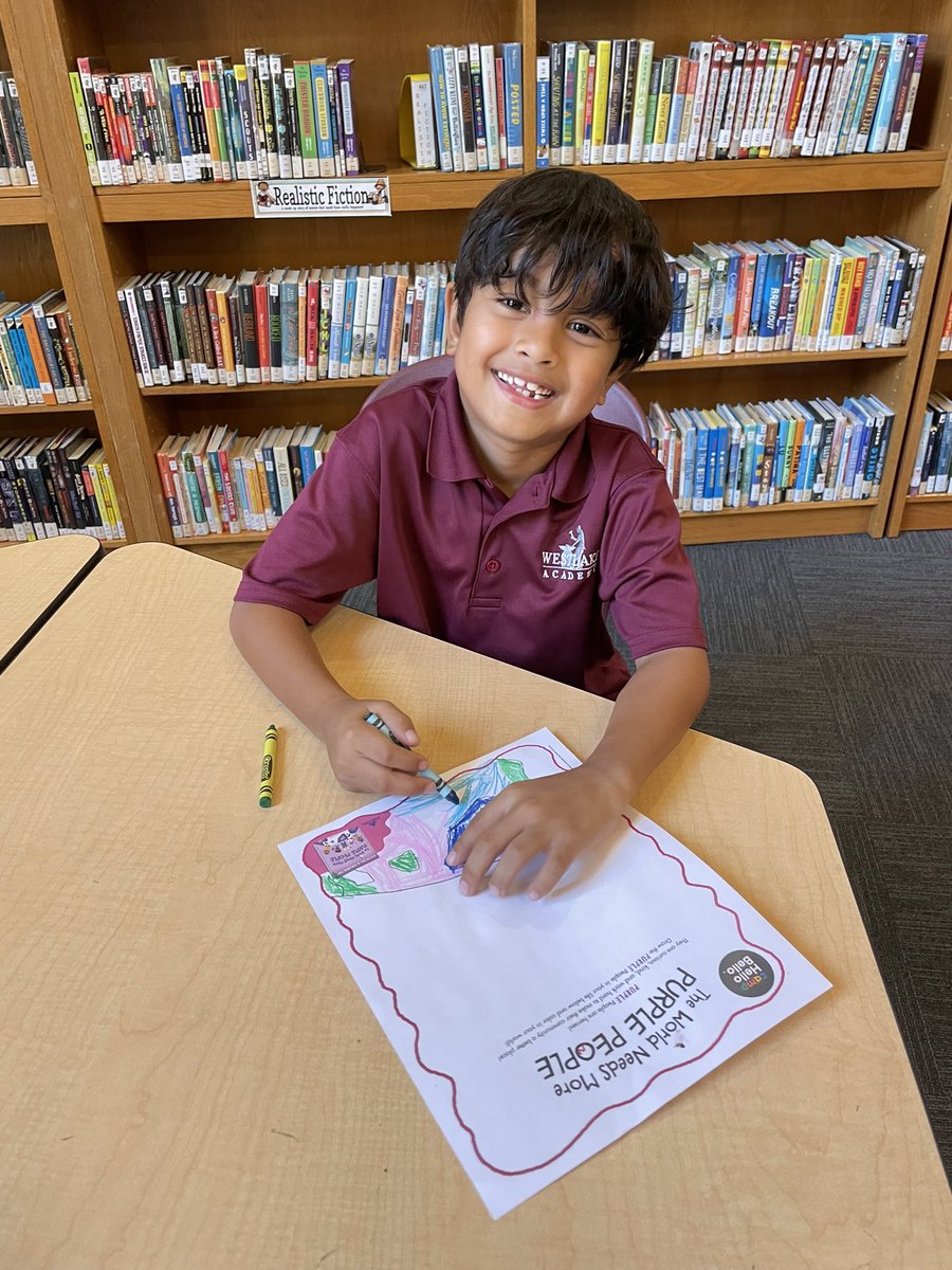 ibmisstitus's tweet image. G2 had great discussion over what it means to be a “purple person” - great connections made to the #IB learner profile traits! #waexcels #wabradleylibrary