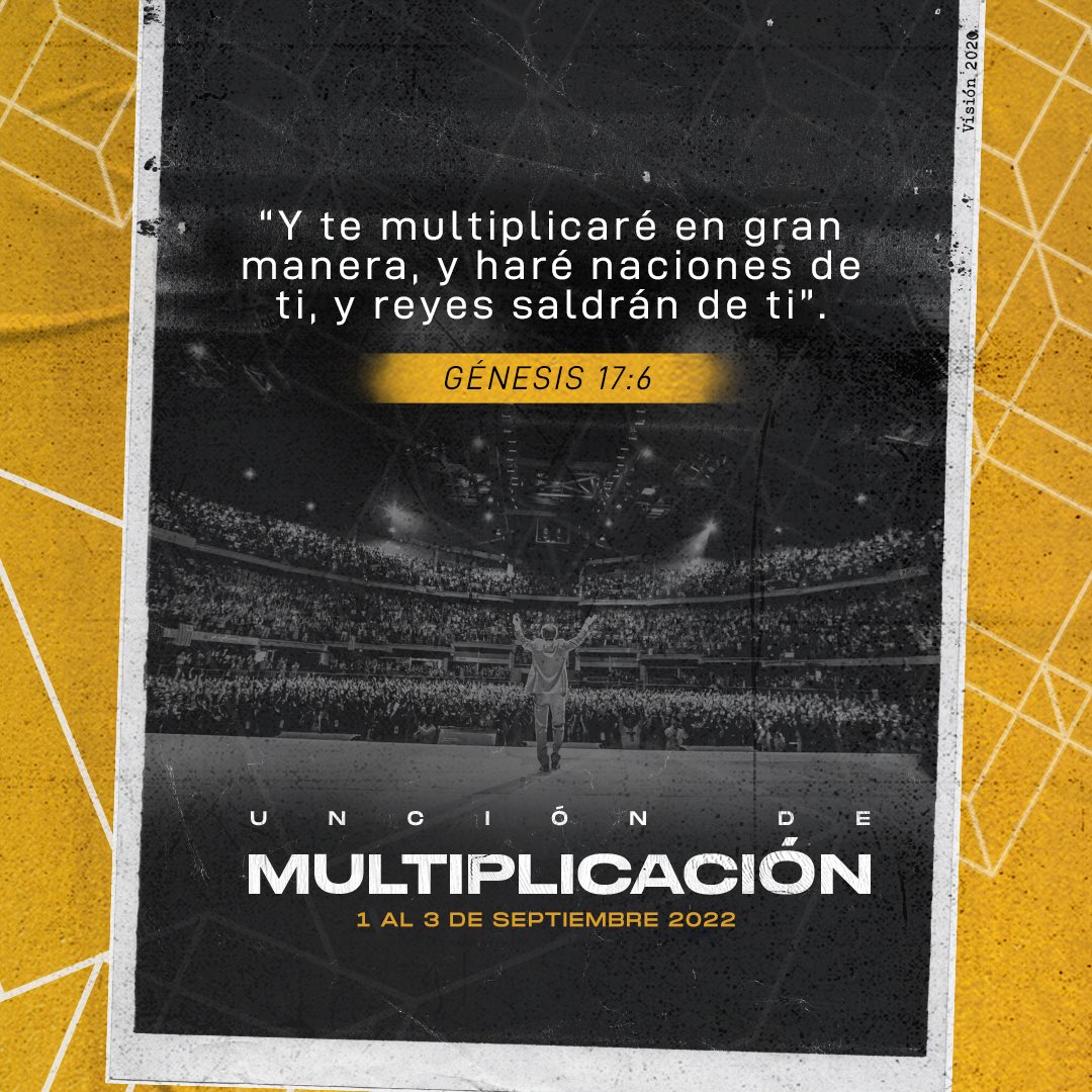 MCILima's tweet photo. Nos preparamos para ver las promesas de Dios hechas una realidad en nuestra vida, a través de lo que será este gran tiempo en nuestra #ConvenciónG12Perú “Unción de Multiplicación”.

¡Prepárate, ya falta poco! 🙌🏽🔥🇵🇪 https://t.co/1q1IRFIKYC