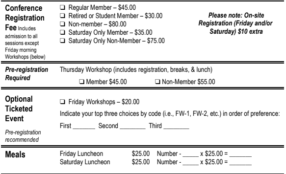 WAFLTwi's tweet photo. Save the Date! WAFLT Fall Conference 2022 in Appleton. November 3-5, 2022.

Registration will be opening soon, but until then, here are the prices for your budgeting purposes! https://t.co/yGAHA90hQ5