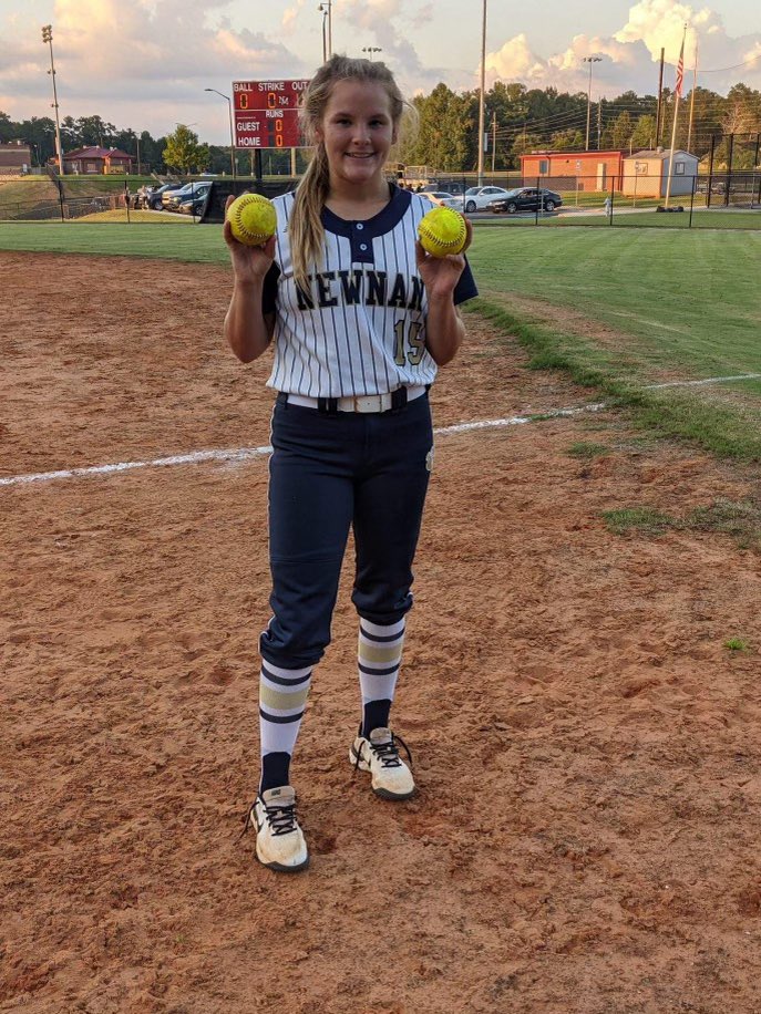maddiev58's tweet photo. I batted 3-4 tonight with two 💣’s and a double. I also busted this ball with one of my home runs!! It brought my batting average to .462 on the season so far. Great region win next game tomorrow. @CougarsNewnan @KlimMichael @Los_Stuff @GAImpact_Maher @trainyourgameah https://t.co/peFFYbePcE