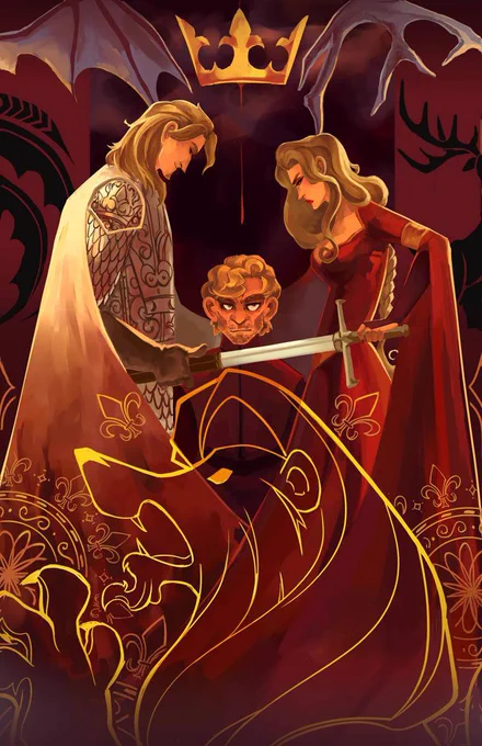 Everything in entertainment is becoming so clean and sanitized and safe. Thank the grim and dark gods for the Games of Thrones, the Deadpools, the Breaking Bads, the Dark Souls, the Shadowruns and the Warhammers of this old world. "Always Pays Their Debts" by Aki Yun 