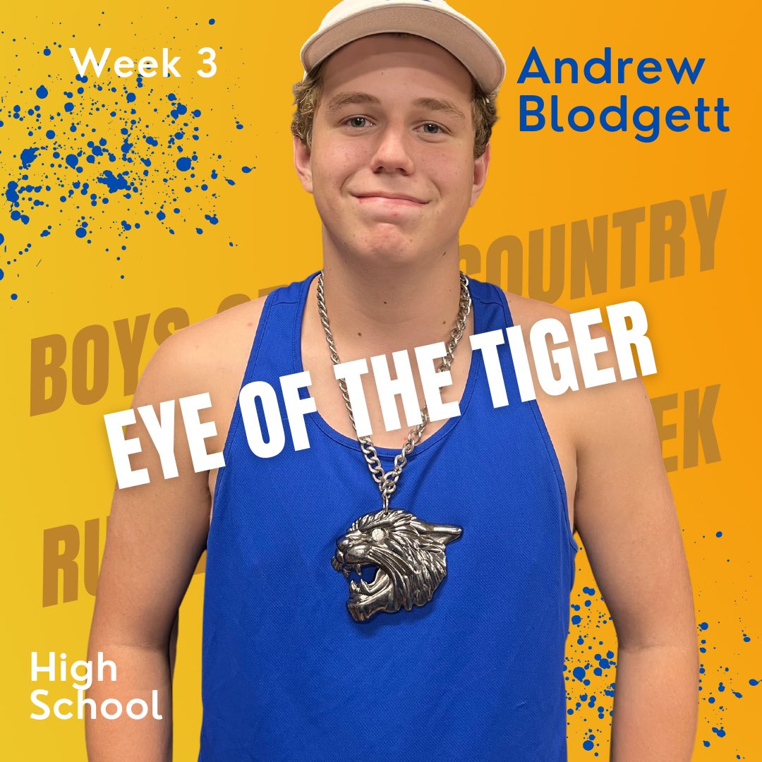 PHStigerspeed's tweet photo. Congrats to Drew Blodgett for scoring this weeks #eyeoftgetiger bling. He’s had a great season so far, and has improved much. Improvement alone is enough to celebrate, but Drew has shown perseverance and a great attitude this season. Keep it up Drew! #phstigerspeed https://t.co/6gEGfq1WUP