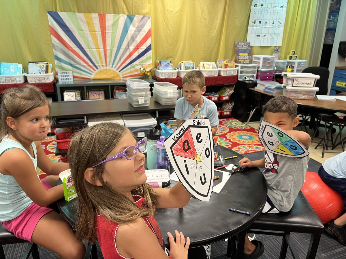 Watch out, we’ve got our Vowel Shields!