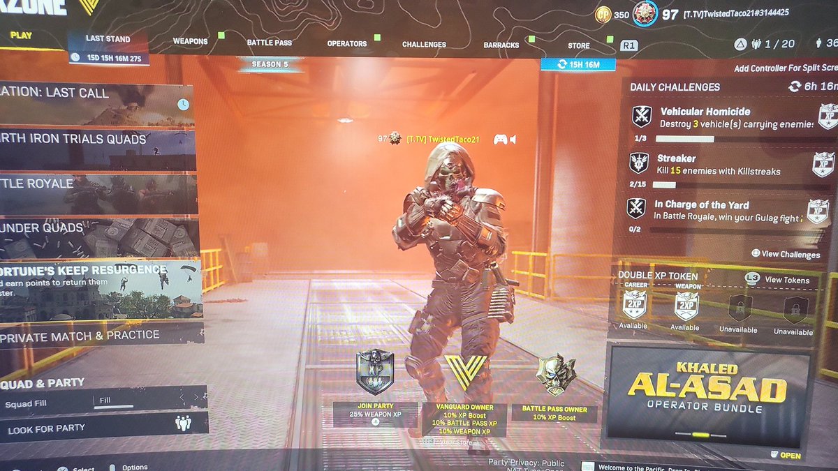 TwistedTaco21's tweet photo. Come through and go back to mw 2019 with this loadout https://t.co/VUvkuRr8E9 @YoungBotGaming @ImGraysonRogers @ObeyBKR @jinxxy1776 @VikingReaperTTV @EdmKing9 #CallofDutyWarzone #live #warzone #twitchstreamer #Livestream #twitch #pathtoaffiliate #RoadToAffiliate https://t.co/PadP77xmci