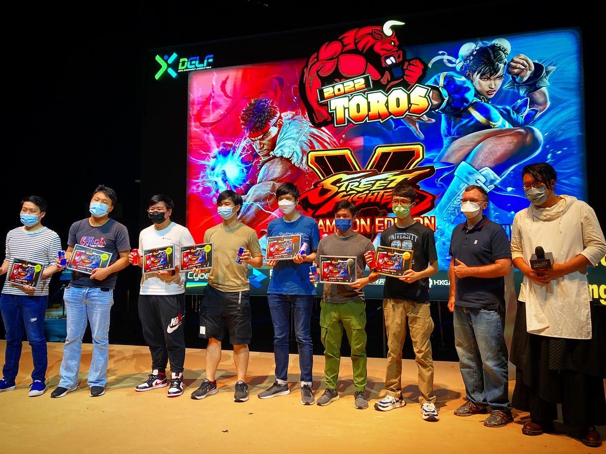 devils0459's tweet photo. Commentating for Redbull TOROS, a SFV tournament in Hong Kong🥰 https://t.co/H4zwZoRRtB