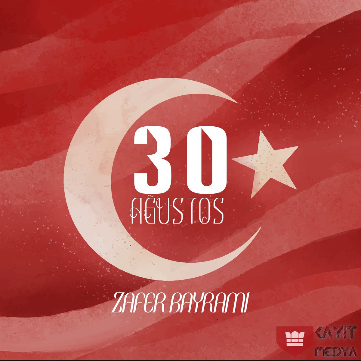 KAYIT's tweet photo. Türkiye Cumhuriyeti'nin Kurucusu Gazi Mustafa Kemal ATATÜRK ve KAHRAMAN insanlarımızı saygı, minnet ve rahmetle anıyoruz. #30Ağustos Zafer Bayramı Kutlu Olsun, Ne Mutlu Türk'üm Diyene. #MustafaKemalATATURK #30AgustosZaferBayrami https://t.co/FVR3NXFpYM