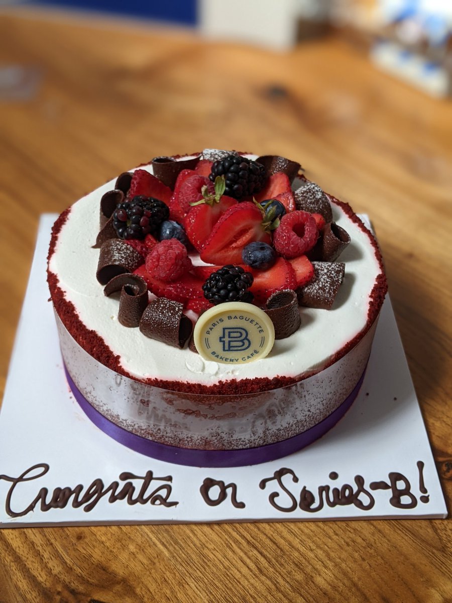 nehapawar18's tweet photo. Today was a cake kind of day! #seriesB @startreedata
https://t.co/8VZX5yZomc https://t.co/mY7HREp38t