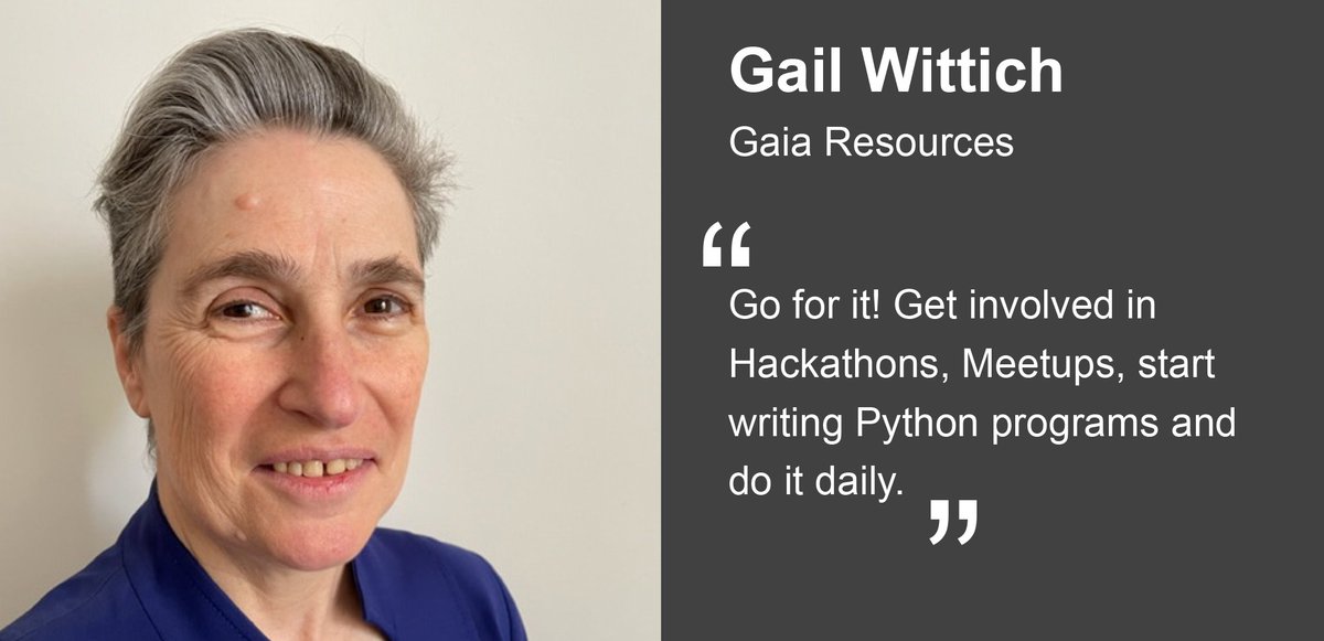 We're pleased to share our latest #DataScientist Profile from Gail Wittich of <a href="/gaiaresources/">Gaia Resources</a>. 

Gail shares her #careerjourney, insights into her #upskilling training, how she set herself up for success, &amp; some of the impressive projects she's working on.

wadsih.org.au/people/gail-wi…