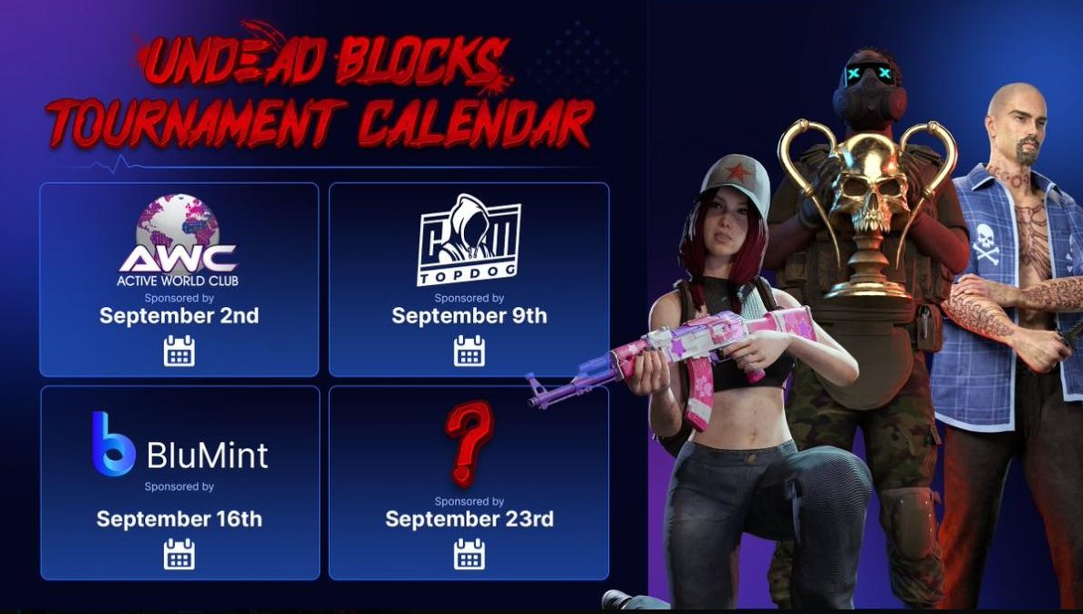 ((KG)) (@kgamblejr) on Twitter photo <a href="/pythianism/">Vance Spencer</a> <a href="/UndeadBlocks/">Undead Blocks</a> is the one you are looking for! Already $50,000 won by players and more $10,000 tournaments every weekend in Sept. Join the <a href="/AWC_TheClub/">Active World Club</a> sponsored one on Sept 2nd to check it out! <a href="/pythianism/">Vance Spencer</a> <a href="/UndeadBlocks/">Undead Blocks</a> is the one you are looking for! Already $50,000 won by players and more $10,000 tournaments every weekend in Sept. Join the <a href="/AWC_TheClub/">Active World Club</a> sponsored one on Sept 2nd to check it out!
