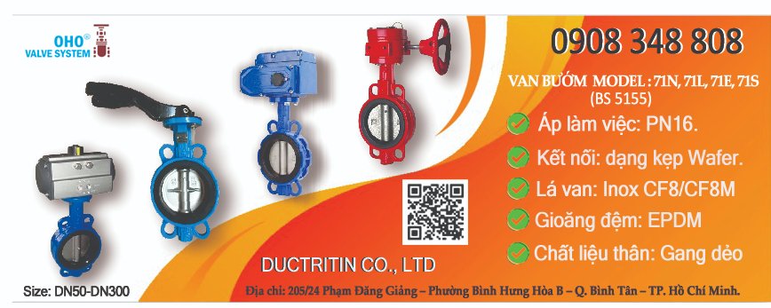 Ductritin_van's tweet photo. 🎯VAN BƯỚM TAY GẠT - MODEL : 71L
✅Áp làm việc: PN16.
✅Kết nối: dạng kẹp Wafer.
✅Lá van: Inox CF8/CF8M.
✅Gioăng đệm: EPDM
🎯CÔNG TY TNHH ĐỨC TRÍ TÍN
☎️SALE ZALO :      0901.697.153
🏫Địa chỉ: 205/24 Phạm Đăng Giảng, Phường Bình Hưng Hoà B, Bình Tân, TP.HCM https://t.co/dxqXUN0EQo