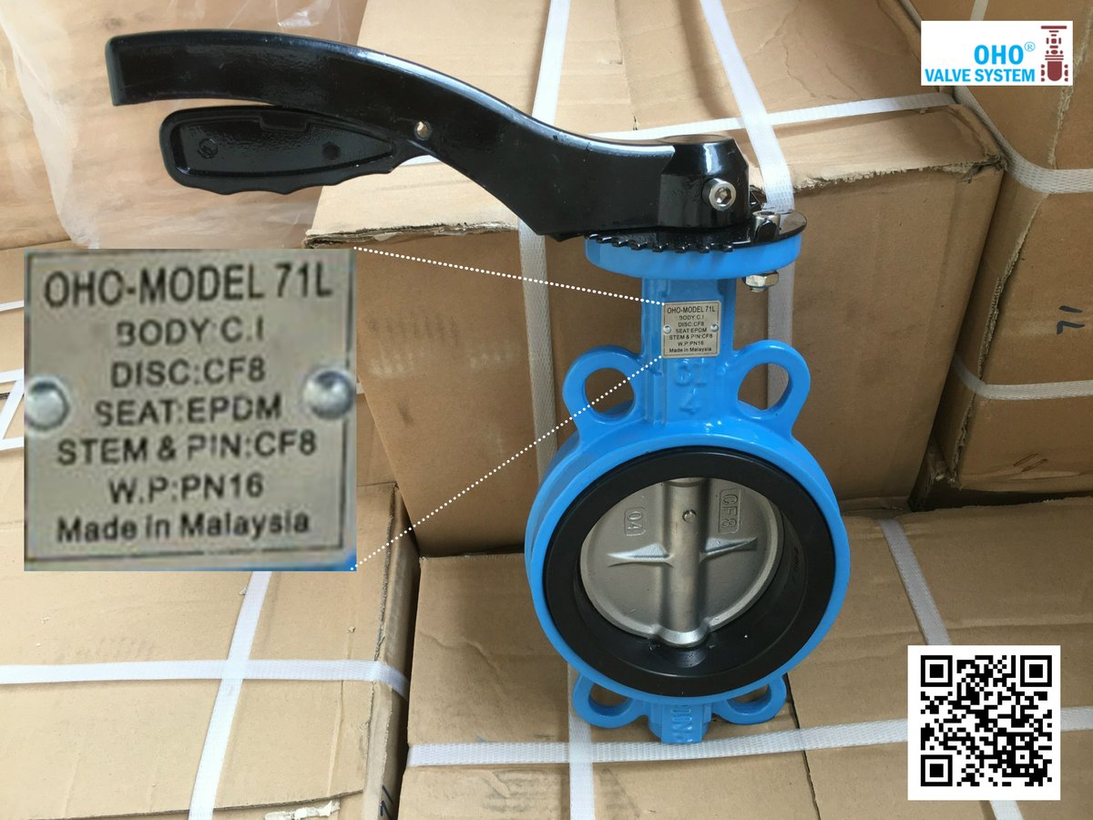 Ductritin_van's tweet photo. 🎯VAN BƯỚM TAY GẠT - MODEL : 71L
✅Áp làm việc: PN16.
✅Kết nối: dạng kẹp Wafer.
✅Lá van: Inox CF8/CF8M.
✅Gioăng đệm: EPDM
🎯CÔNG TY TNHH ĐỨC TRÍ TÍN
☎️SALE ZALO :      0901.697.153
🏫Địa chỉ: 205/24 Phạm Đăng Giảng, Phường Bình Hưng Hoà B, Bình Tân, TP.HCM https://t.co/dxqXUN0EQo