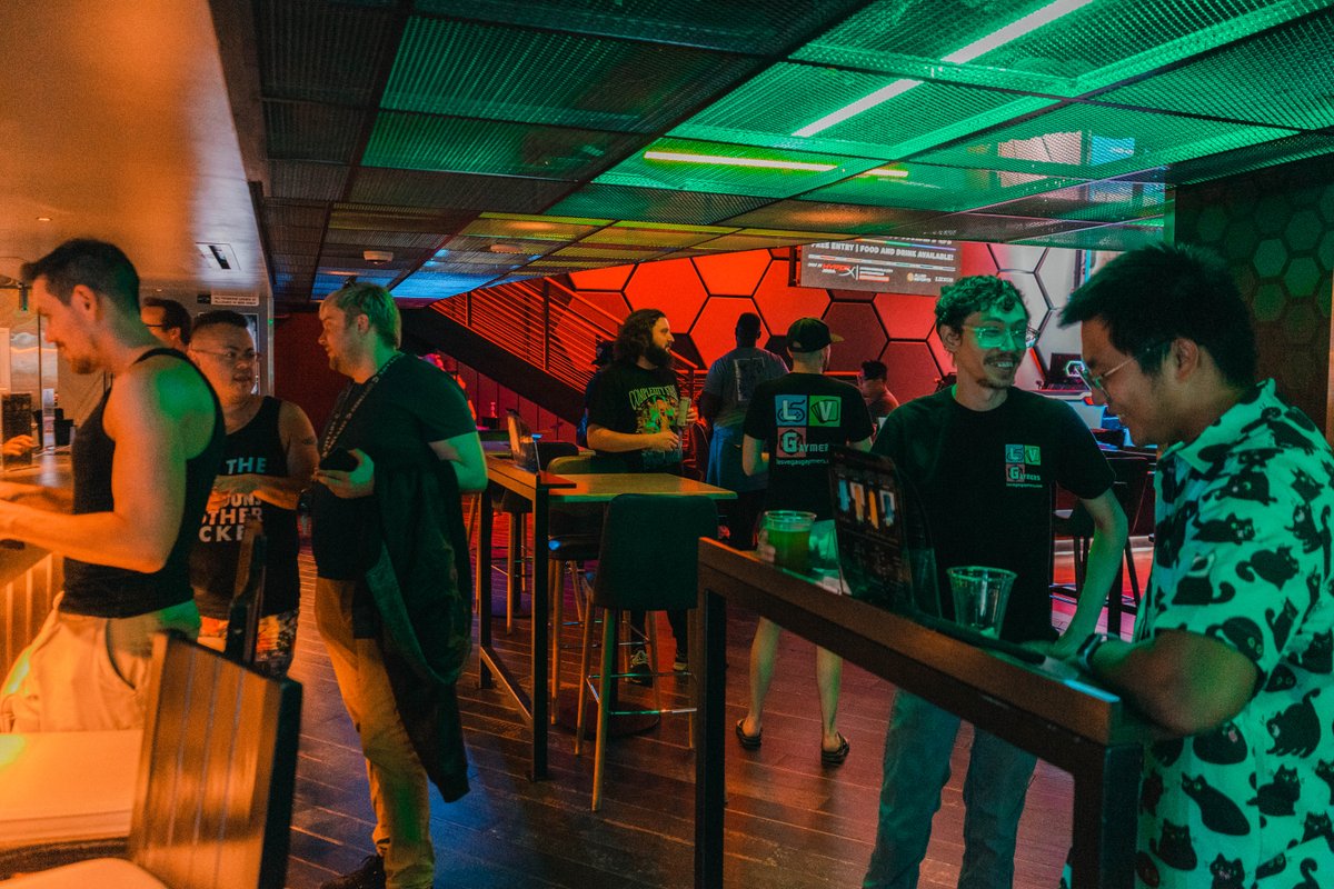 HyperXArena's tweet photo. The turnout for Gaymer night is a success 😍 nothing but smiles and good times! @LasVegasGaymers 

#GamersLiveHere https://t.co/tLU7hLMDwB