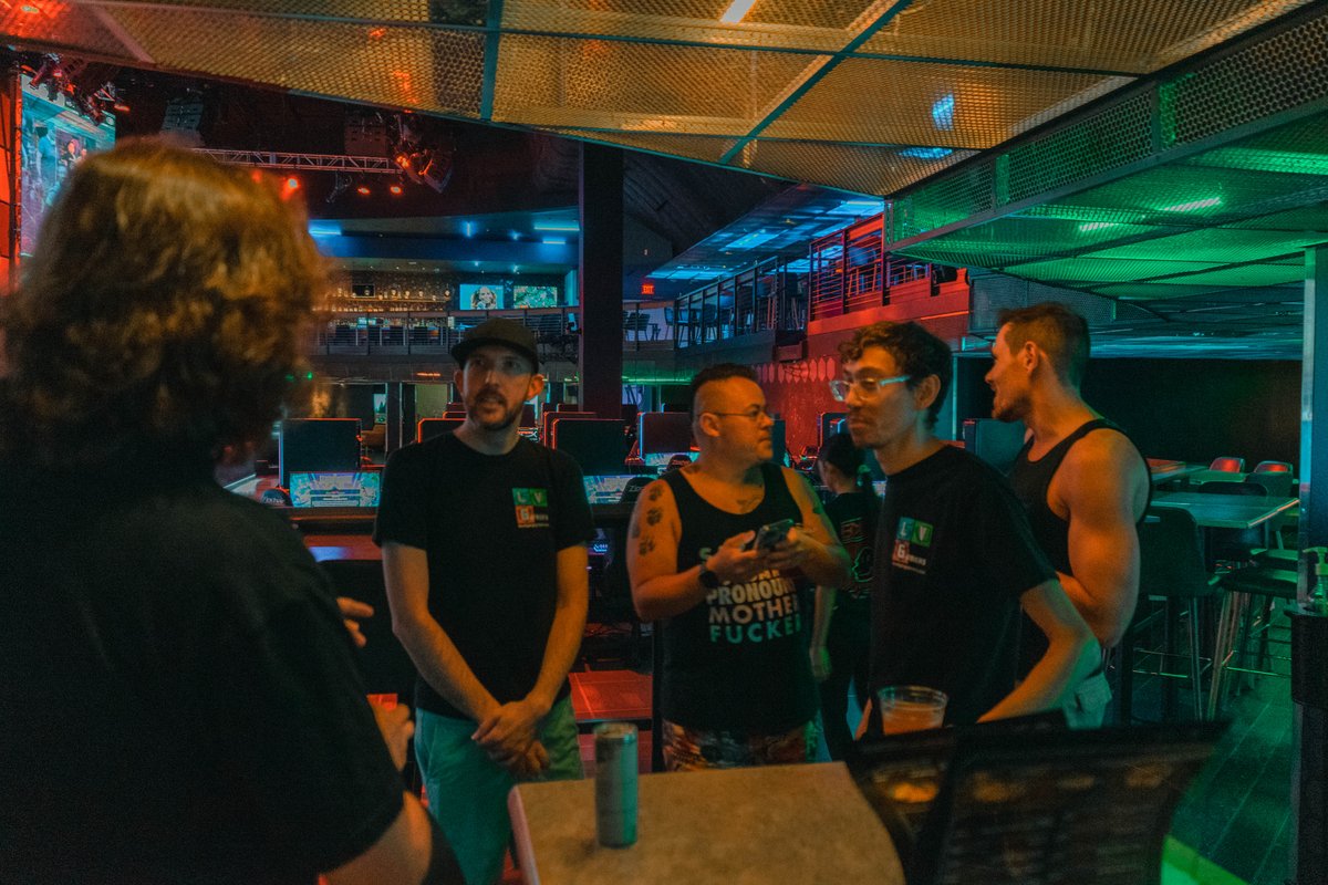 HyperXArena's tweet photo. The turnout for Gaymer night is a success 😍 nothing but smiles and good times! @LasVegasGaymers 

#GamersLiveHere https://t.co/tLU7hLMDwB