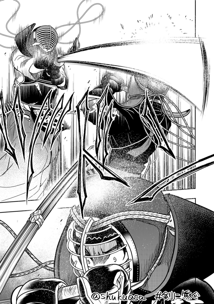 不良少年×剣道漫画「剣に焦ぐ」最新話更新です⚔
身体的に恵まれた者と、持っていない者の勝負。高尾、後輩のためにがんばります💪
スペコンは小宮入院時のお話です。どうぞよしなに!
最新11巻→https://t.co/pTfJ0QPITv
→https://t.co/x4YIJAF5Ln