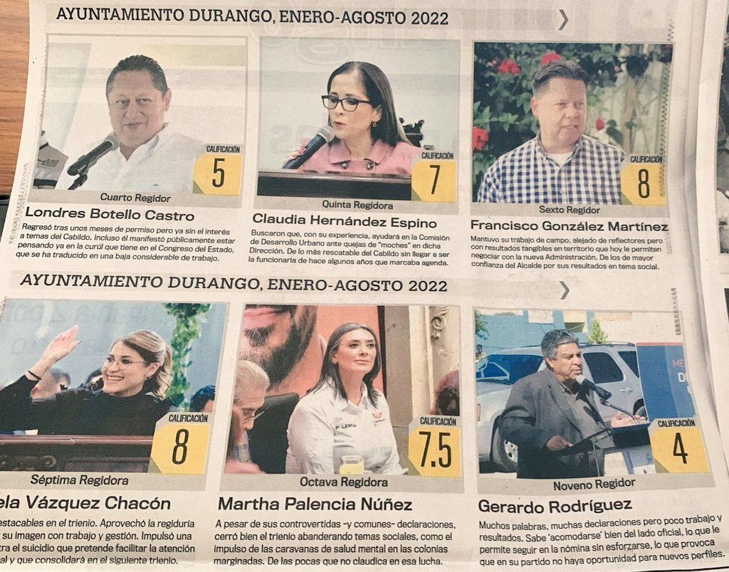 Hessiel_'s tweet photo. Muchas felicidades a nuestro Regidor @accionxdgo  por su buena calificación 👏
Muestra de su compromiso y trabajo #PorLaGente https://t.co/J7JUK9UiMc
