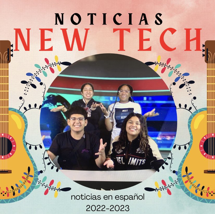 NewTechDISD's tweet photo. Last year we brought the news! This year we’re upgrading! We’re excited to announce Noticias New Tech! That’s right our news production will be in both English AND Spanish! We can’t wait for you to see it! @RubyRamirezDISD https://t.co/TcFlJarLlO