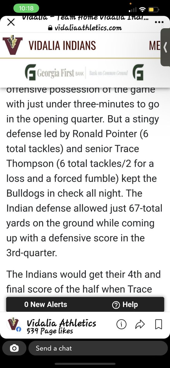 A recap of Friday night 💪🏽 <a href="/RecruitU__/">Recruit U</a> <a href="/WKURecruiting/">WKU Football Recruiting</a> <a href="/VidaliaAthleti1/">@VidaliaAthletics</a> <a href="/coachcam005/">Jason cameron</a> <a href="/RecruitGeorgia/">Recruit Georgia</a> <a href="/BigFaceSportss/">BigFaceSports, (Recruiting & Scouting)</a> <a href="/CFTalk/">ClevelandFoosballTalk</a> <a href="/BCFootball/">Boston College Football</a>