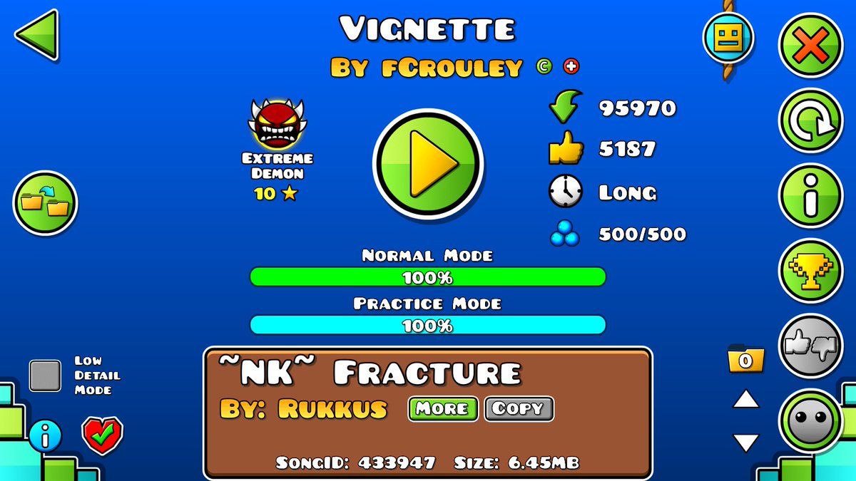 CyberGeekGuy's tweet photo. First Extreme Demon https://t.co/WivTvQFpP7