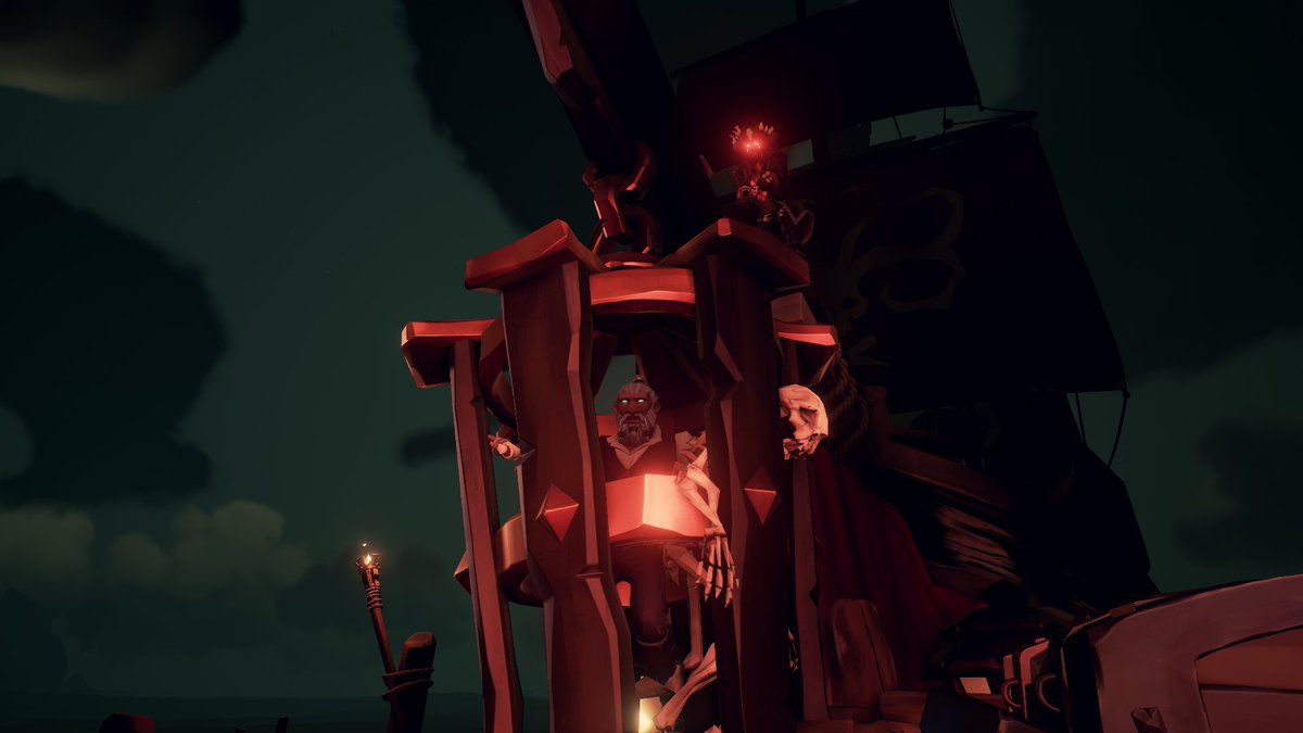 The Servant of the Flame has requested the capture of an Athena captain.

<a href="/SeaOfThieves/">Sea of Thieves</a> 
#SoTShot