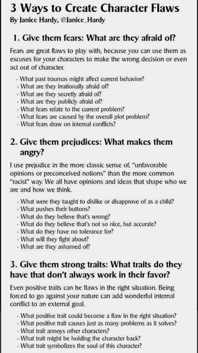 oakleyrcampbell's tweet photo. I personally love characters who have many flaws. Perfect characters can be bland and where is the fun in writing with them.
#amwriting #writingcharacters #characterswithflaws #flawedcharacters #writingcommunity #writersoftwitter #writingtips #writingtiptuesday https://t.co/TveOOUsMlU