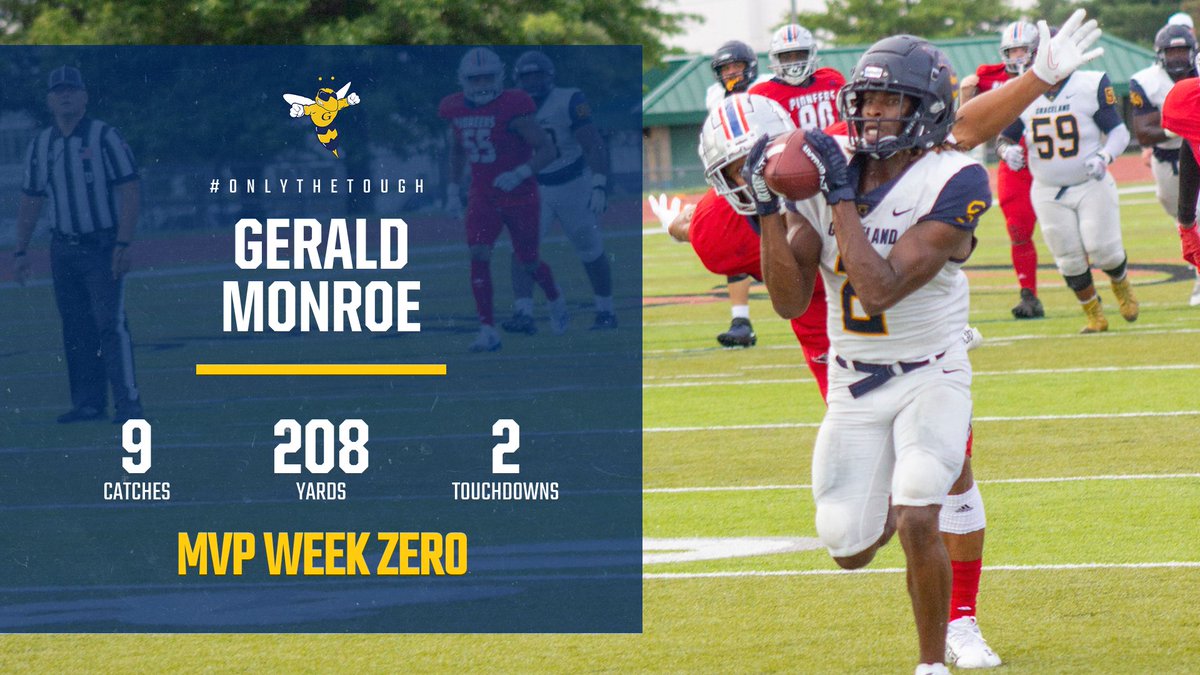 GracelandFB's tweet photo. 𝐖𝐞𝐞𝐤 𝟎 𝐌𝐕𝐏🐝
Congratulations @GeraldMonroe13!

#OnlyTheTough https://t.co/ldUMHod786