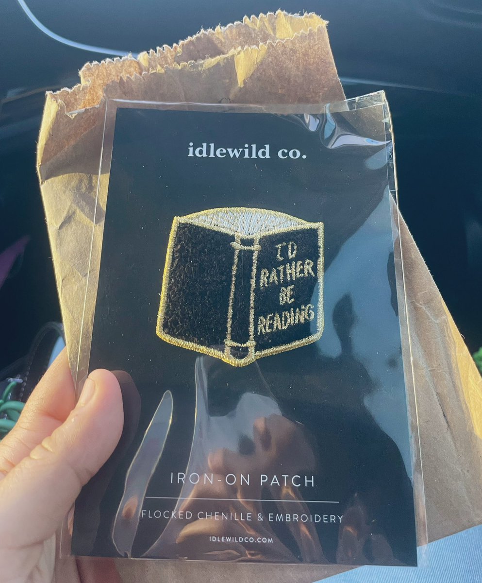 This patch <a href="/lastbookstorela/">The Last Bookstore</a> was absolutely calling my name, so of course I had to pick It up. ☺️❤️