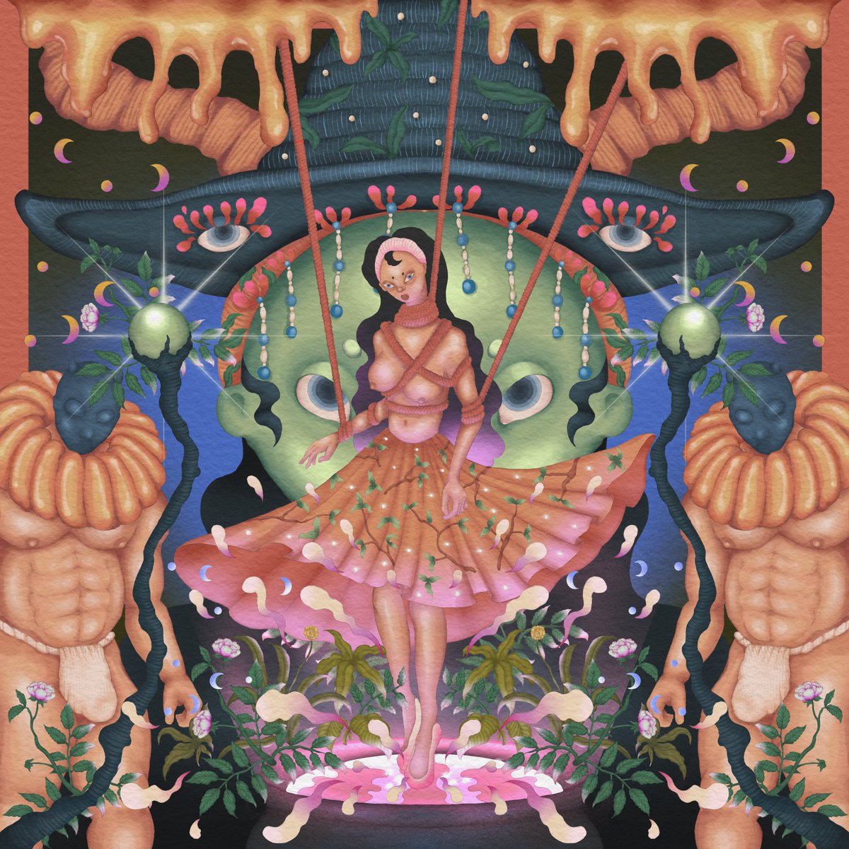 taanntawan's tweet photo. I see fantastical universe through my eye.
A work  that tells the narrative of myself. Digital painting art that tells stories transports you to another universe. 🌈🖼  

https://t.co/WunJxhllso https://t.co/8IThqB6zrM