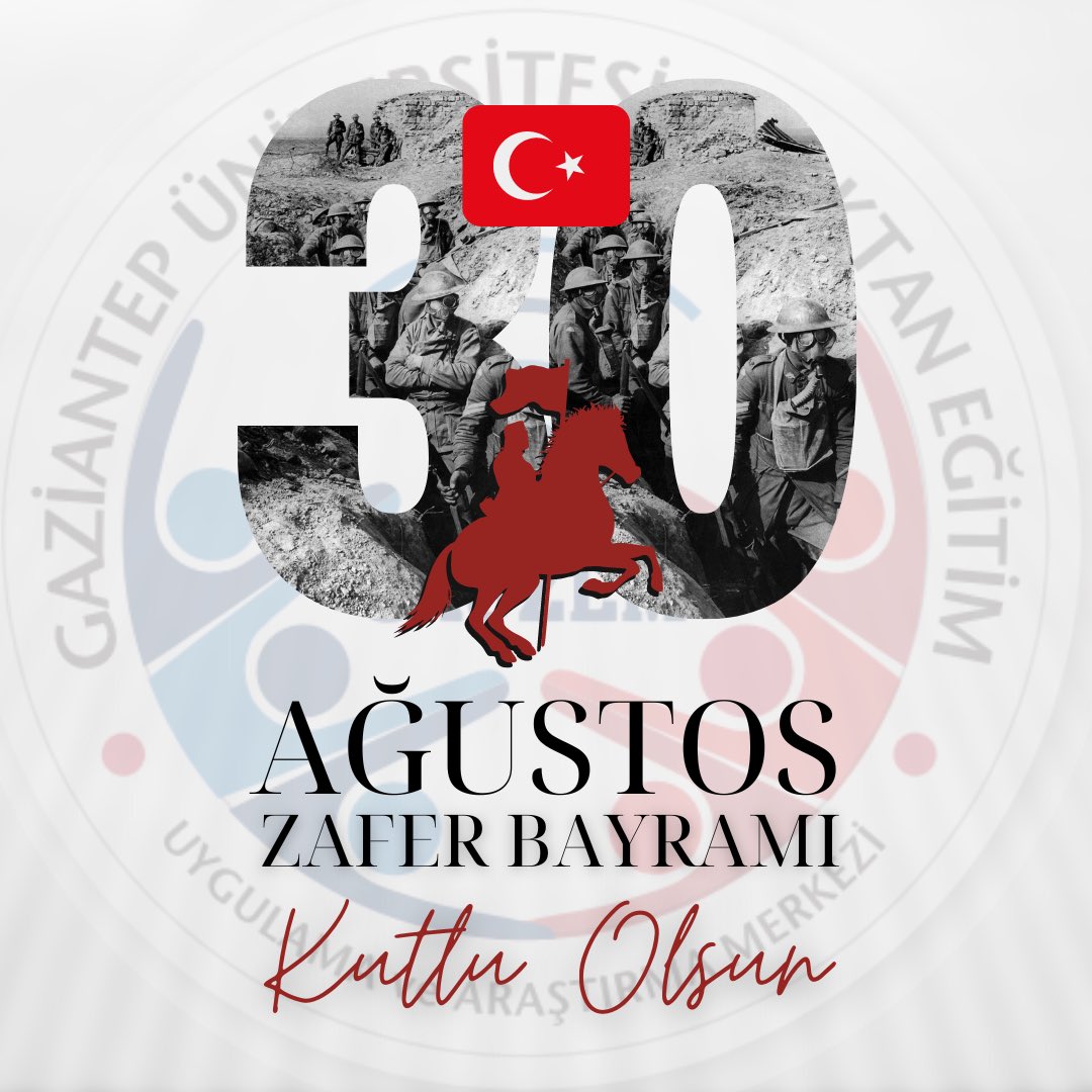 30 Ağustos Zafer Bayramımız kutlu olsun! Bu kutlu zaferin 100. yılında, başta Gazi Mustafa Kemal Atatürk olmak üzere zaferimizin kahramanlarını, şehitlerimizi ve gazilerimizi rahmet ve minnetle anıyoruz. #zaferbayramı Türkiye 🇹🇷 #ilelebetpayidarkalacaktır