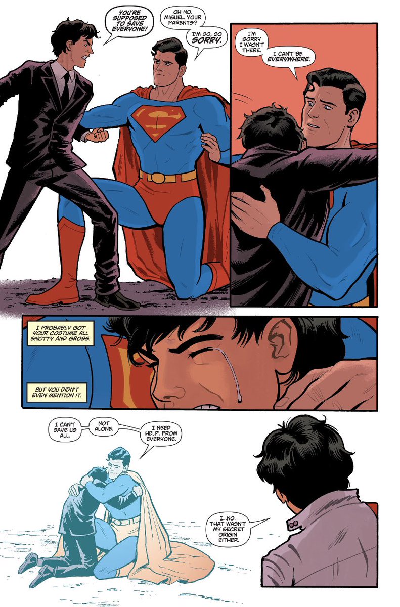 chelsdaniel280's tweet photo. “I can’t save us all. Not alone. I need help. From everyone.”
(Dial H for Hero #5 - Sam Humphries, Joe Quinones, Scott Hanna, and Jordan Gibson)
#Superman #MiguelMontez
#DCWonderComics #dccomics https://t.co/zoZrlXjeTb