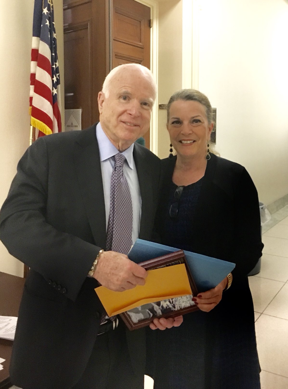 Happy birthday and I sure miss Senator John McCain, a great advocate for crime victims & survivors!     