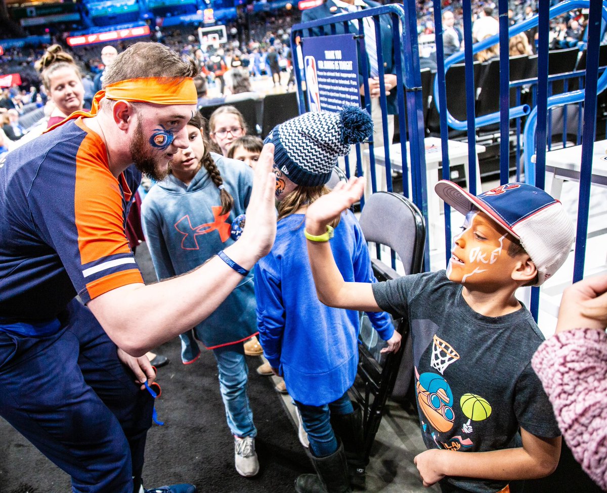 Thunder Girls on Twitter "Creating unique experiences for Thunder fans