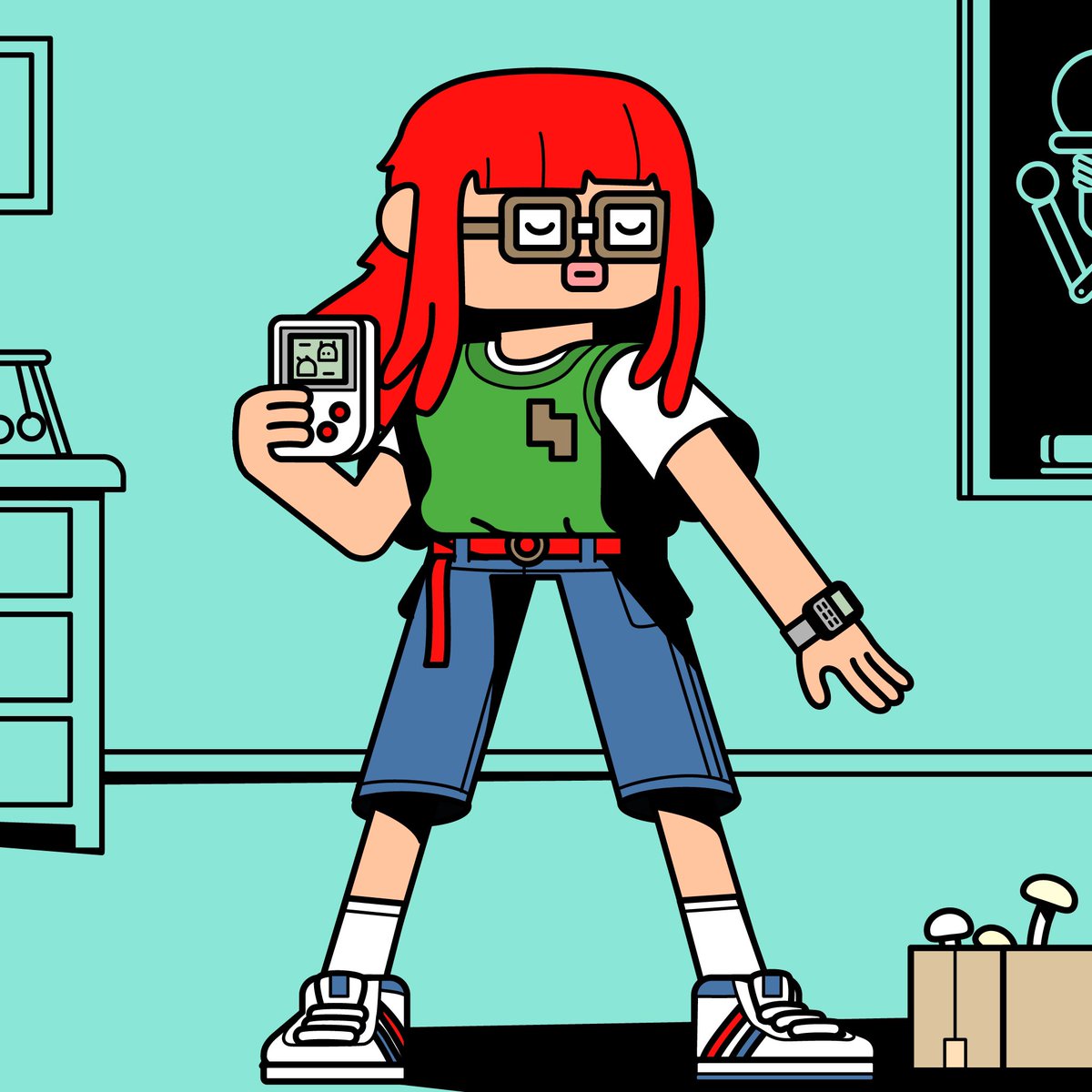 Meet the schoolerz🕹🤓
The coolest nerdz in Gangz Town.

📎Like
📎RT
📎Follow <a href="/gangz_nft/">GANGZ</a> 
📎TAG your gang 

To be entered into a 5 spot whitelist raffle🪪