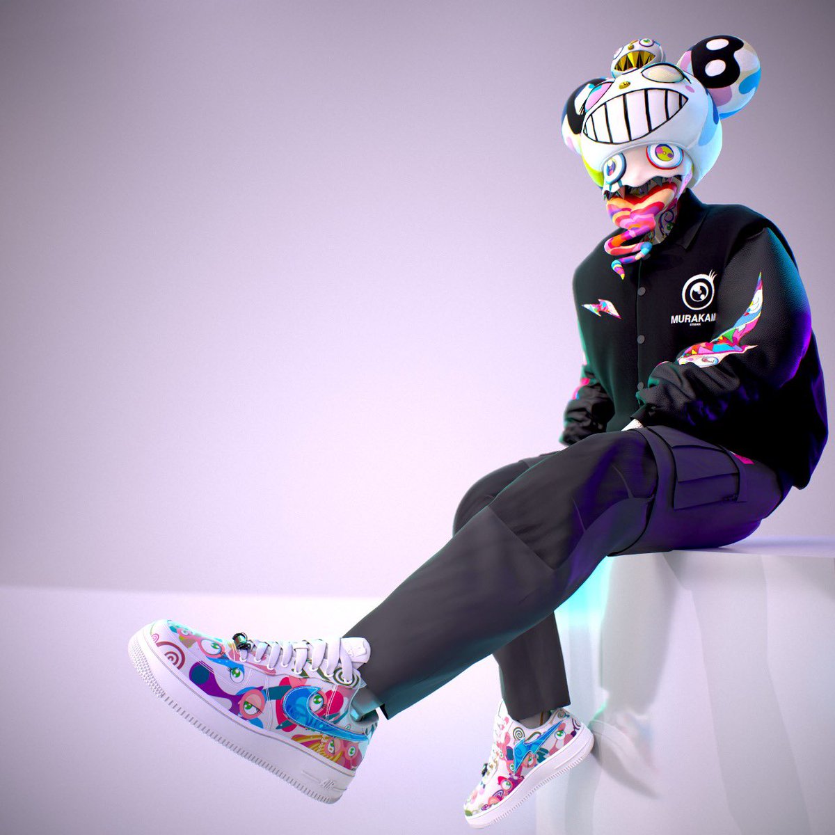 clegfx's tweet photo. I helped @takashipom design these AF1s. Super fun project. So proud of the whole Rtfkt team and community 🙏. Making history in web3. Thank you… 1 step closer to the Phygital revolution 🦾🙌 https://t.co/3NWZTLCoJP