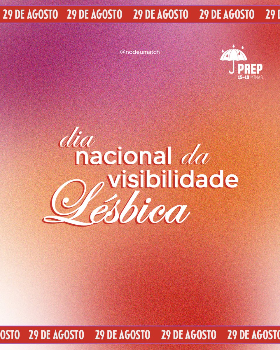 nodeumatch's tweet photo. 👩‍❤️‍💋‍👩 Esse é o mês da visibilidade e orgulho lésbico, mas todos os dias são de luta contra a lesbofobia e a favor do acesso às políticas públicas para as lésbicas. Todo o nosso apoio! https://t.co/lX0GlW05CA