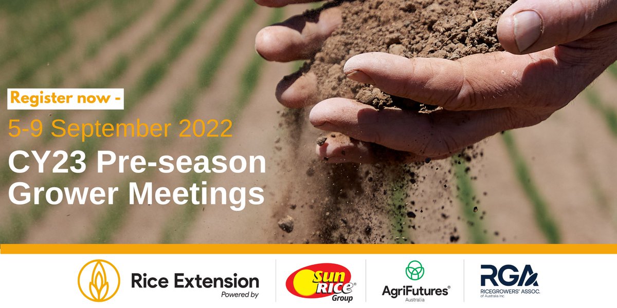 The CY23 season is fast approaching, and the team will be travelling around the Riverina from 5 September delivering important updates at pre-season grower meetings.

Register to attend one of the meetings near you here: loom.ly/PTB4I2I