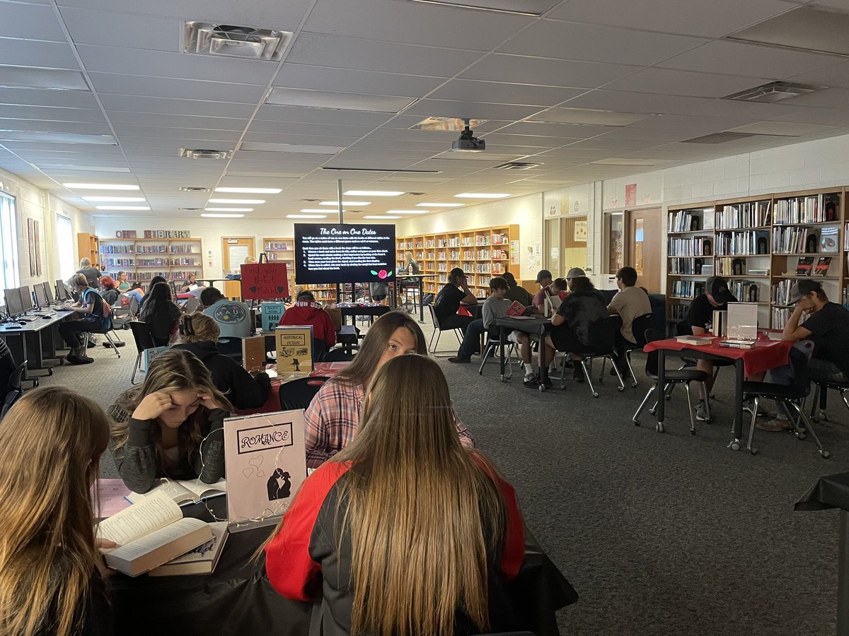 Odessa High School Library tweet media