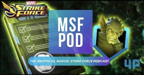 4Playluke's tweet photo. Episode 84 of the #MSFPOD is available wherever you get your podcasts! 

This week: RED HULK KIT! ABOMINATION EVENT BREAKDOWN, SORT OUT CHARACTER AVAILABILITY PLEASE!?

Video: https://t.co/KyDtWxn3pm

Apple: https://t.co/9IjoDG4GLJ

#MSF #MSFPOD #MarvelStrikeForce https://t.co/lgXUQgnihU