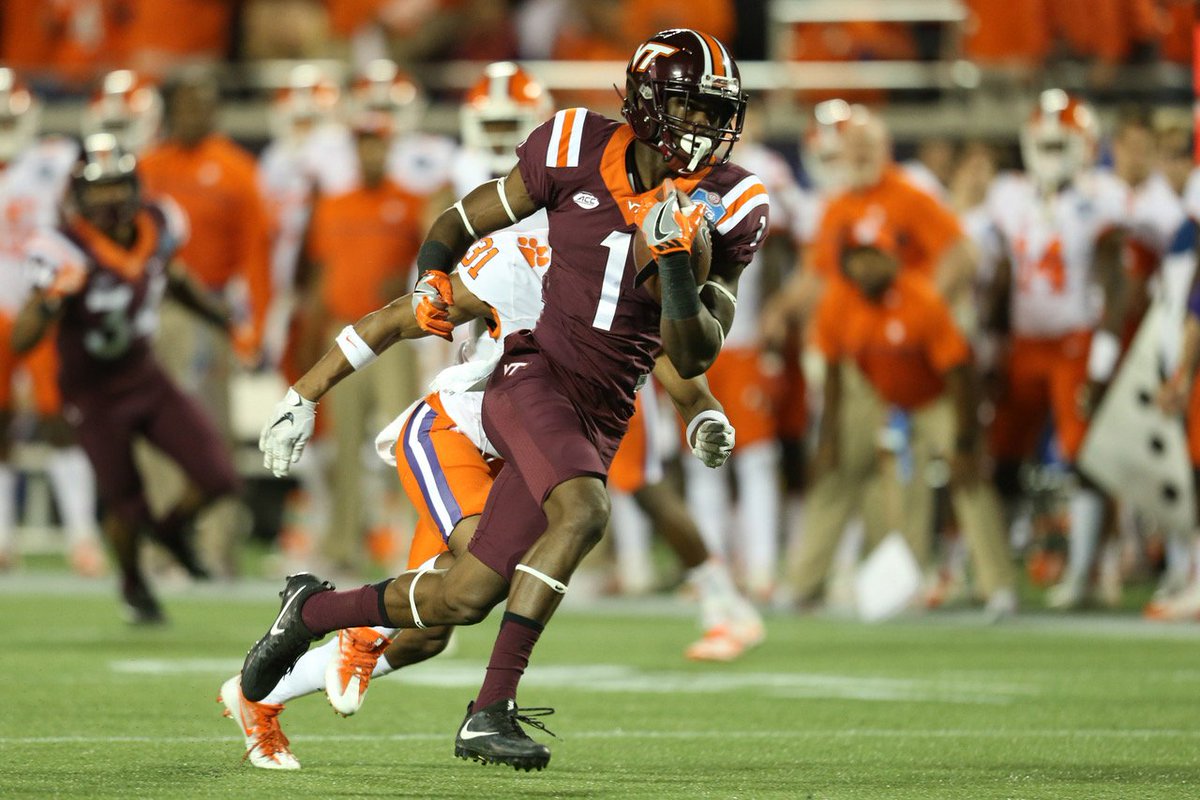 forgottenstuds's tweet photo. Isaiah Ford - Virginia Tech
Led the ACC in Receiving Yards and Receiving Touchdowns in 2015 https://t.co/bQxhoEsg4D