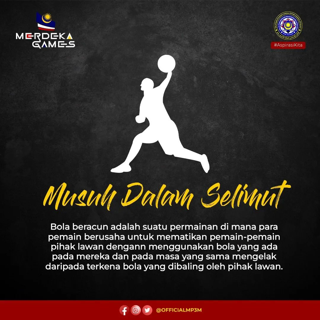 sekretariatmp3m's tweet photo. Seperti yang sedia maklum, pihak Majlis Perundingan Mahasiswa Malaysia Mesir (MP3M) akan menganjurkan Merdeka Games 2022 bersempena dengan bulan kemerdekaan ini. https://t.co/QOyCH0od8k