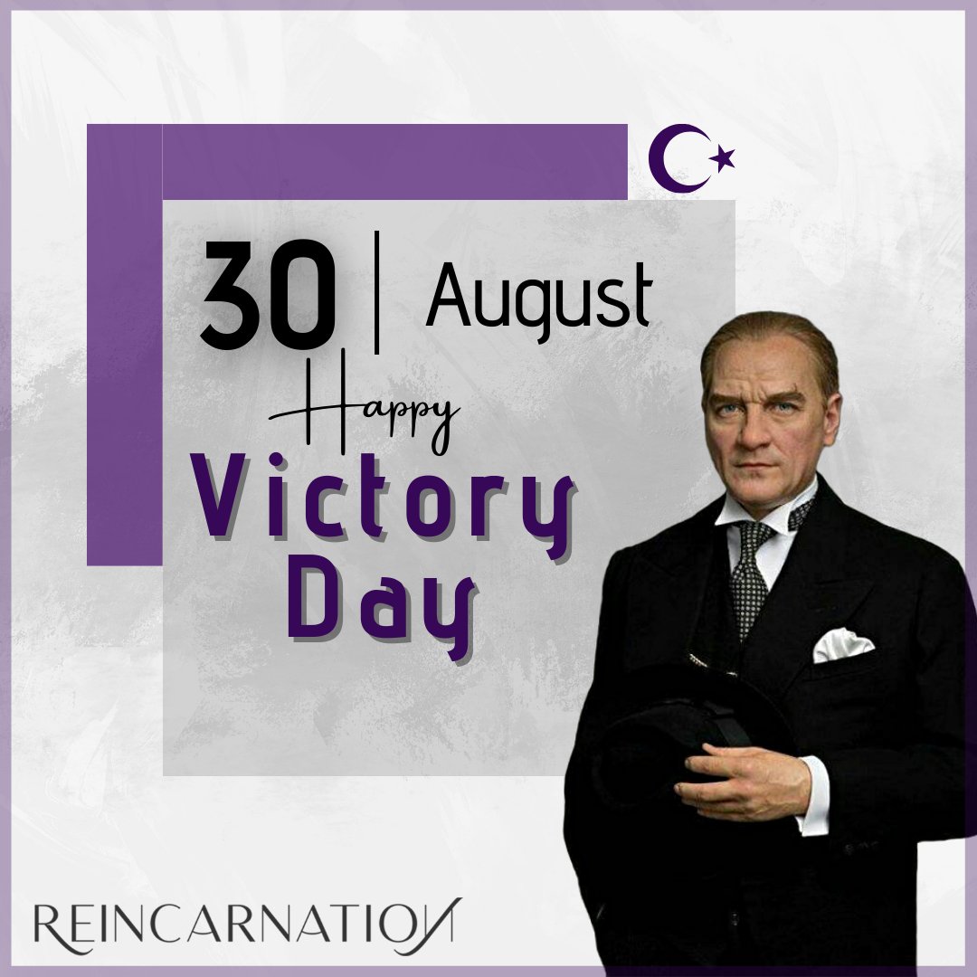 Today is the Victory Day for us!🎉

"Peace at home, peace in the world"
-Mustafa Kemal Atatürk