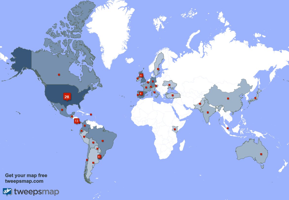 I have 3 new followers from Austria 🇦🇹, and more last week. See tweepsmap.com/!Marketplaza
