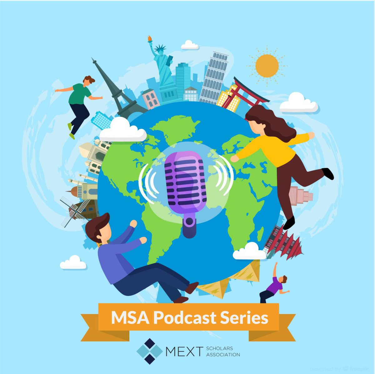 JapanEmb_Mexico's tweet photo. Hoy a las 21:00 hrs. (CDMX) empieza el primer capitulo en línea de las series del Podcast de la MSA-MEXT Scholars Association, para charlar del impacto de las becas MEXT con Exbecarios de Singapur, Grecia, Colombia y México.

Registro en: https://t.co/1GFg6dgVkt
Evento Gratuito https://t.co/4QGyUwkswf