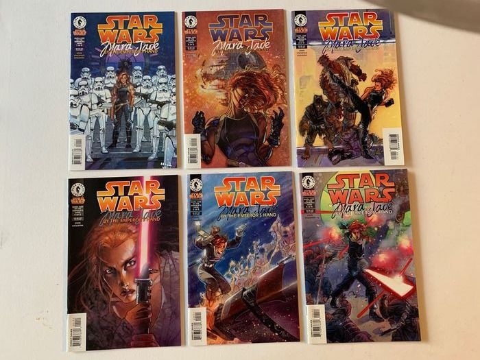 realmallard1's tweet photo. Mara Jade, By the Emperor's Hand comic. Need more Mara in comics. 💞🦆#MaraJadeMonday #MaraJadecomic #StarWars #StarWarsComics #MaraJade #EmperorsHand #Agent #ForceSensitive #Used #StolenLife #Survivor #LuckyLuke https://t.co/hRPn6kdSX2